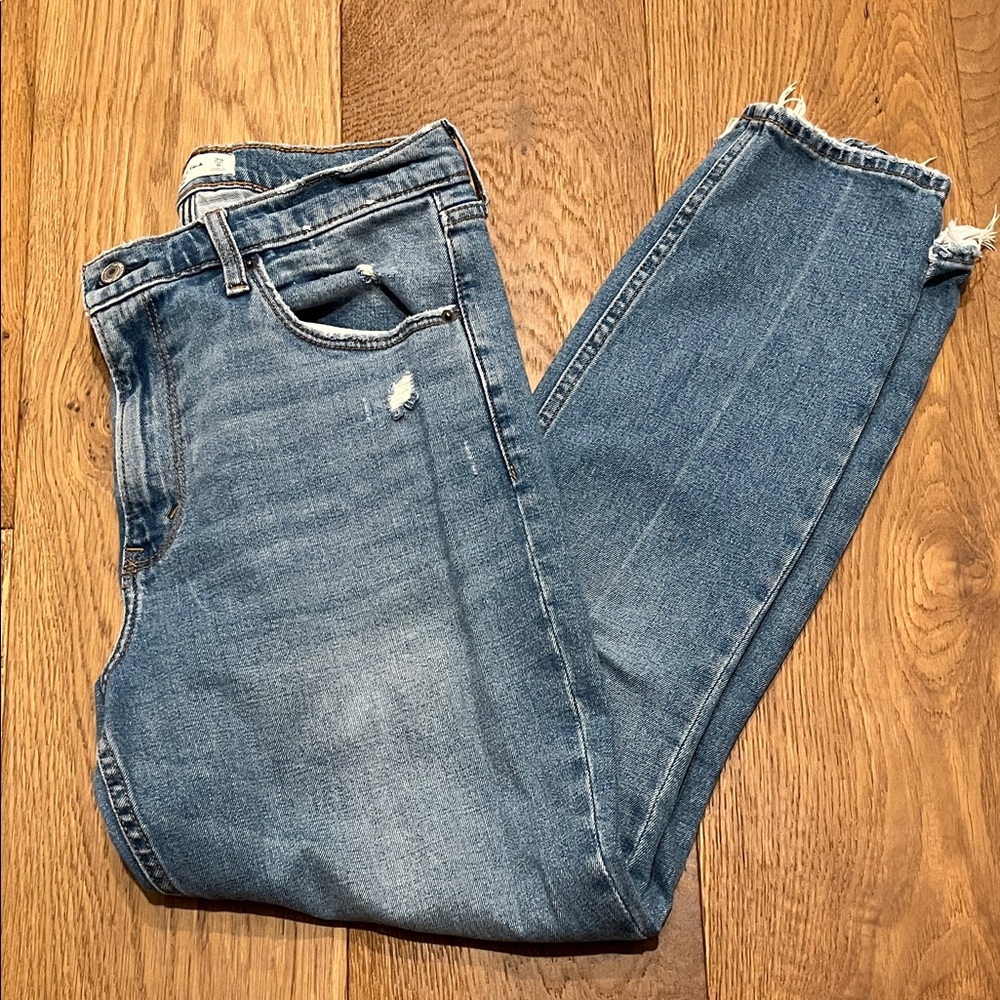 Abercrombie & Fitch High Rise Skinny Jeans, size 29/8r